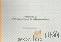 ENERGIEHAFTUNG 1988 PDF电子版封面 3725526486