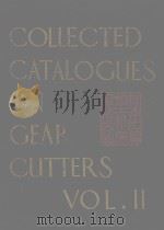 COLLECTED CATALOGUES ON GEAR CUTTERS VOL.2（1966 PDF版）