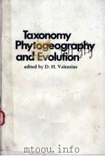 Taxonomy Phytogeography and Evolution（1972 PDF版）