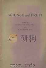 SCIENCE AND FRUIT 1953 PDF电子版封面