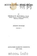 MODERN BUSINESS VOLUME 9 ACCOUNTING PRINCIPLES 1917 PDF电子版封面