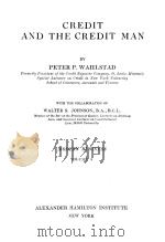 MODERN BUSINESS VOLUME 8 CREDIT AND THE CREDIT MAN 1917 PDF电子版封面