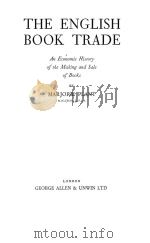 THE ENGLISH BOOK TRADE 1939 PDF电子版封面