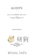 AUDITS SEVENTH EDITION（1927 PDF版）