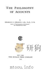 THE PHILOSOPHY OF ACCOUNTS FIFTH EDITION（1923 PDF版）