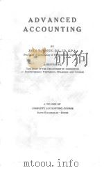 ADVANCED ACCOUNTING PDF电子版封面 JOHN V.TINEN