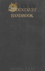 ACCOUNTANTS‘ HANDBOOK（1923 PDF版）