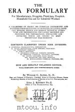 THE ERA FORMULARY 1914 PDF电子版封面