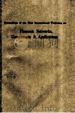 PROCEEDINGS OF THE FIRST INTERNATIONAL WORKSHOP ON PHOTONIC NETWORKS，COMPONENTS AND APPLICATIONS（1990 PDF版）