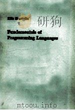 FUNDAMENTALS OF PROGRAMMING LANGUAGES（ PDF版）