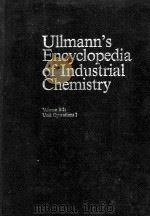 Ullmann's Encyclopedia of Industrial Chemistry  Volume B2: Unit Operations I（ PDF版）