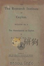THE TEA RESEARCH INSTITUTE OF CEYLON（ PDF版）