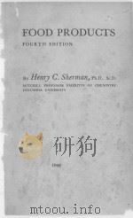 FOOD PRODUCTS FOURTH EDITION（1948 PDF版）