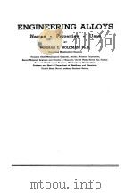 ENGINEERING ALLOYS 1954 PDF电子版封面