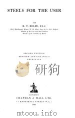 STEELS FOR THE USER SECOND EDITION（1944 PDF版）