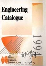 Engineering Catalogue 1994 PDF电子版封面