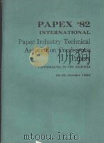 PAPEX '82 INTERNATIONAL 1982 PDF电子版封面