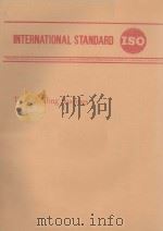 INTERNATIONAL STANDARD TC4 ROLLING BEARINGS PDF电子版封面