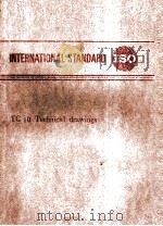 INTERNATIONAL STANDARD TC10 TECHNICAL DRAWINGS PDF电子版封面