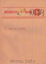 INTERNATIONAL STANDARD TC146 AIR QUALITY PDF电子版封面