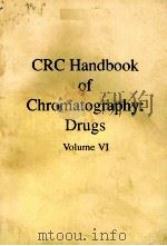 CRC HANDBOOK OF CHROMATOGRAPHY:DRUGS VOLUME VI PDF电子版封面 0849330947 RAM N.GUPTA