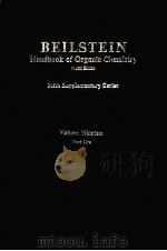 BEILSTEIN HANDBOOK OF ORGANIC CHEMISTRY FIFTH SUPPLEMENTARY SERIES  VOLUME NINETEEN PART FIVE  FOURT（ PDF版）