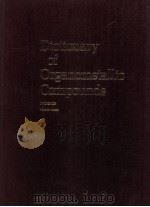 Dictionary of Organometallic Compounds INDEXES VOLUME THREE PDF电子版封面 0412247100