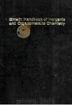 GMELIN HANDBOOK OF INORGANIC AND ORGANOMETALLIC CHEMISTRY 8TH EDITION MO ORGANOMOLYBDENUM COMPOUNDS（ PDF版）
