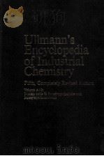 ULLMANN'S ENCYCLOPEDIA OF INDUSTRIAL CHEMISTRY FIFTH COMPLETELY REVISED EDITION VOLUME A 18（ PDF版）