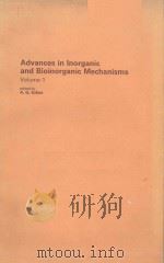 Advances in Inorganic and Bioinorganic Mechanisms Volume 1 PDF电子版封面 0120238012 A.G.Sykes