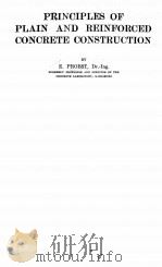 PRINCIPLES OF PLAIN AND REINFORCED CONCRETE CONSTRUCTION（ PDF版）