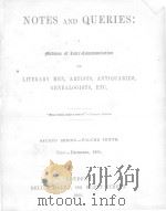 NOTES AND QUERIES SECOND SERIES.-VOLUME TENTH 1860 PDF电子版封面