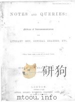 NOTES AND QUERIES NINTH SERIES.-VOLUME Ⅺ（1903 PDF版）
