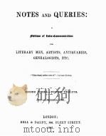 NOTES AND QUERIES SECOND SERIES.-VOLUME TWELFTH（1861 PDF版）