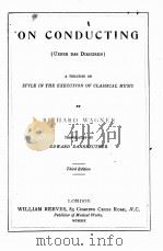 On conducting 3rd ed.（1919 PDF版）