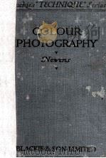 The Technique of Colour Photography（1931 PDF版）
