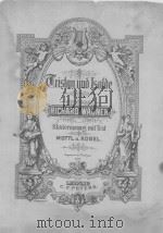 Tristan und Isolde 1865 PDF电子版封面 MOTTL u. KOGEL.
