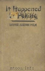 IT HAPPENED IN PEKING（1926 PDF版）