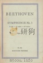 BEETHOVEN SYMPHONIE Nr. 3 1805 PDF电子版封面