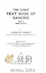 THE CHALIF TEXT BOOK OF DANCING BOOK III（1920 PDF版）