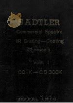 SADTLER COMMERCIAL SPECTRA IR GRATING-COATING CHEMICALS VOLS.1  CCIK-CC300K（ PDF版）