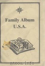 FAMILY ALBUM U.S.A. PDF电子版封面