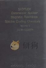 SADTLER SURFACE ACTIVE AGENTS NMR VOLUME 1 CIM-C300M（ PDF版）