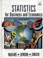 STATISTICS for Business and Economics EIGHTH EDITION PDF电子版封面 0130272930 JAMES T.McCLAVE P.GEORGE BENSO