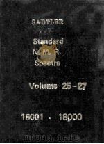 SADTLER Standard N.M.R.Spectra Volume 25-27 16001-18000（ PDF版）