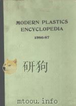 MODERN PLASTICS ENCYCLOPEDIA 1986-1987 PDF电子版封面