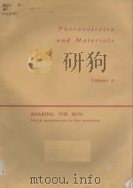 PHOTOVOLTAICS AND MATERIALS VOLUME 6（ PDF版）
