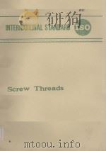 INTERNATIONAL STANDARD ISO Screw Threads PDF电子版封面