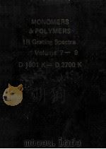 MONOMERS & POLYMERS IR Grating Spectra Volume 7-9（ PDF版）