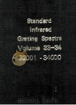 Standard Infrared Grating Spectra Volume 33-34（ PDF版）